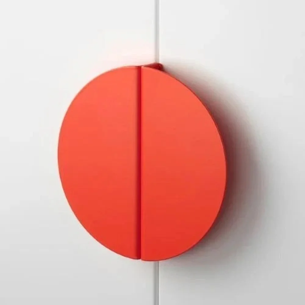 IKEA BEGRIPA Orange Half Round Cabinet Handle Pull Knob 5 1/8